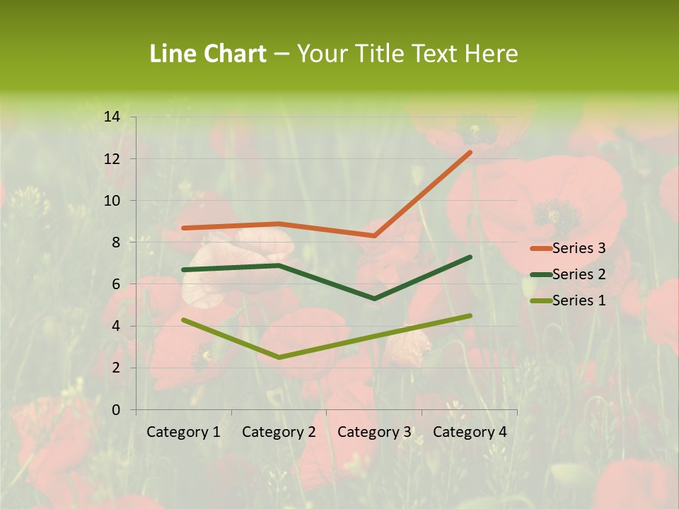 Landscape Sunrise Grass PowerPoint Template
