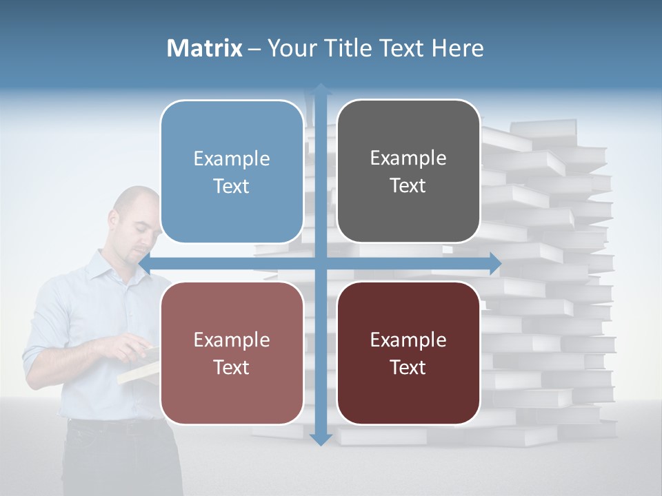 Active Success Illustration PowerPoint Template