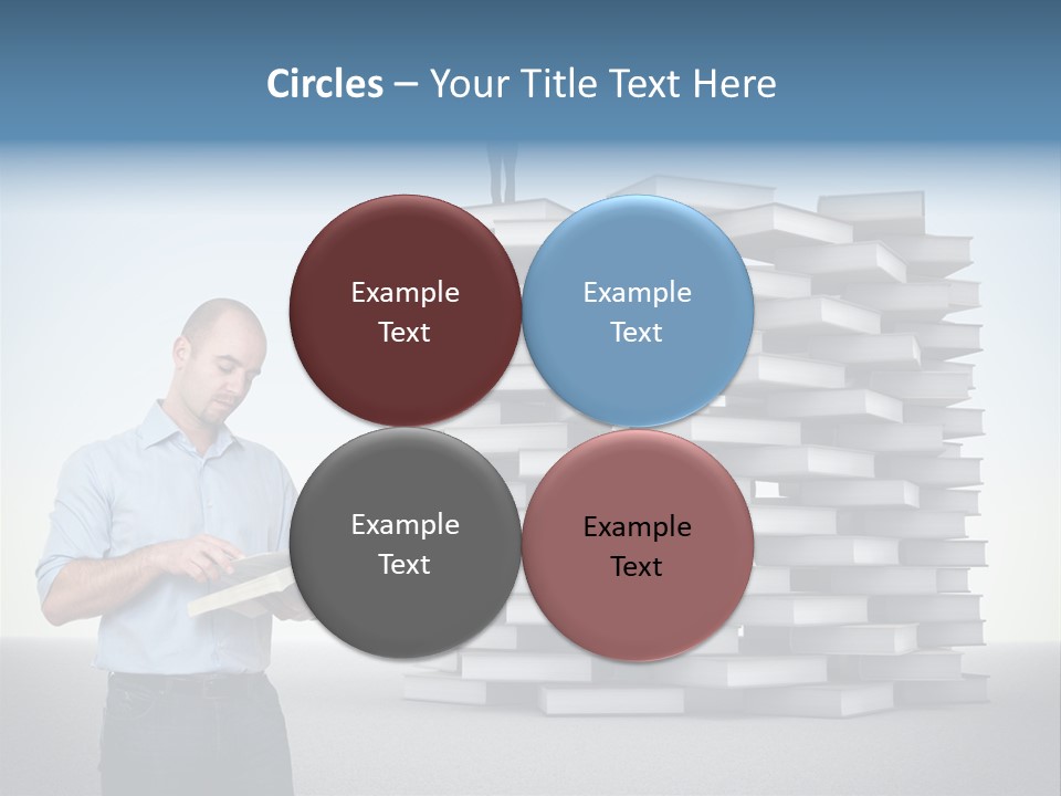 Active Success Illustration PowerPoint Template