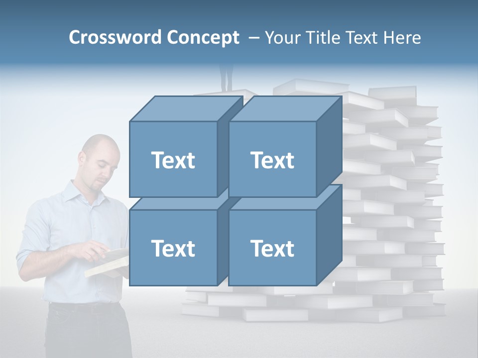 Active Success Illustration PowerPoint Template