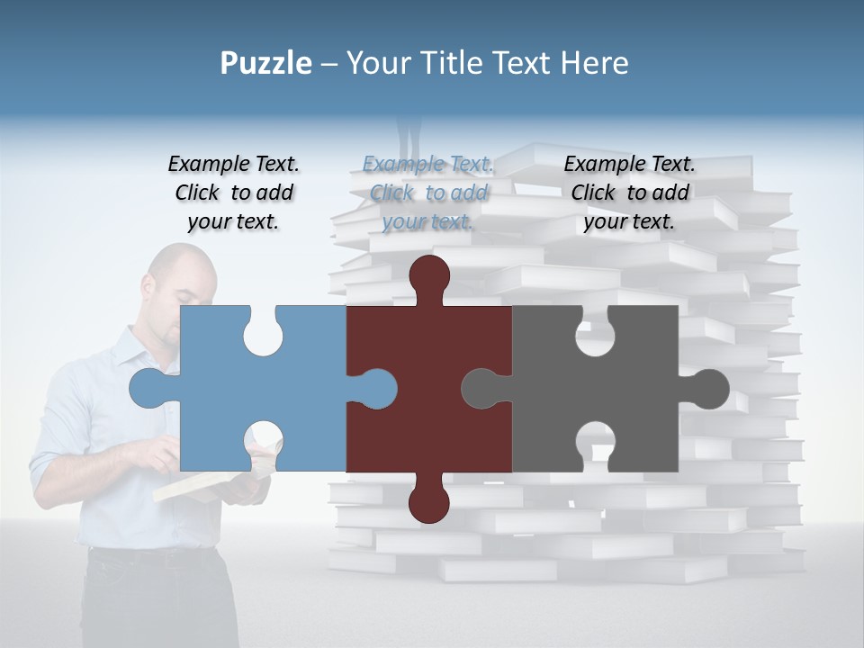 Active Success Illustration PowerPoint Template