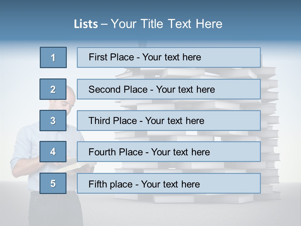 Active Success Illustration PowerPoint Template