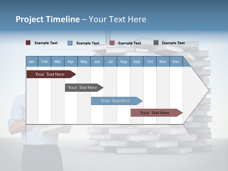 Active Success Illustration PowerPoint Template