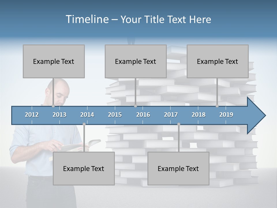 Active Success Illustration PowerPoint Template