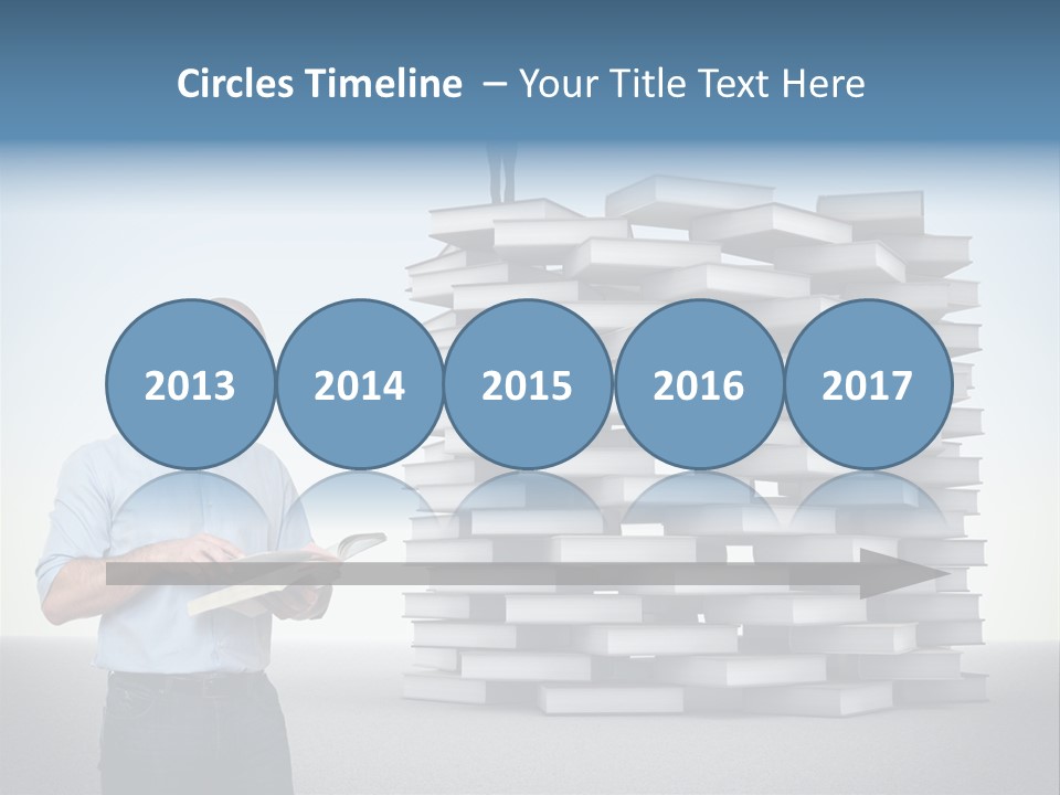 Active Success Illustration PowerPoint Template