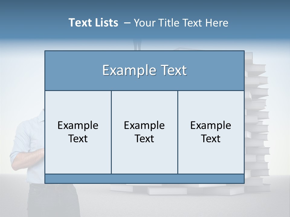 Active Success Illustration PowerPoint Template