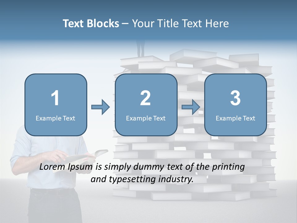 Active Success Illustration PowerPoint Template