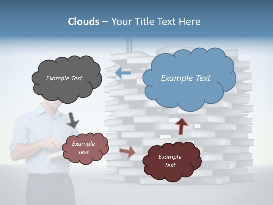 Active Success Illustration PowerPoint Template