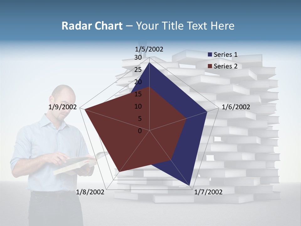 Active Success Illustration PowerPoint Template