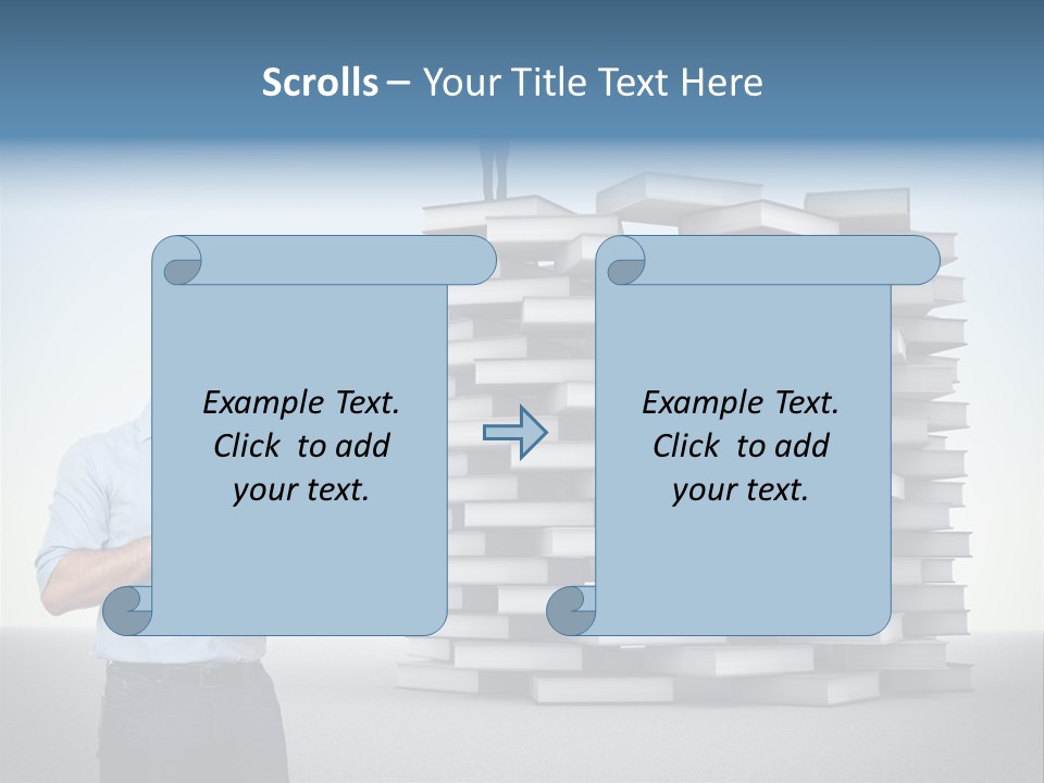 Active Success Illustration PowerPoint Template