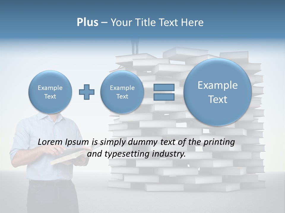 Active Success Illustration PowerPoint Template