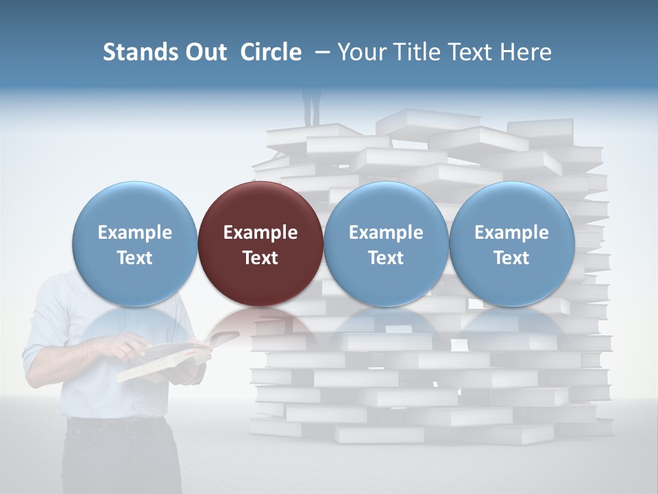 Active Success Illustration PowerPoint Template