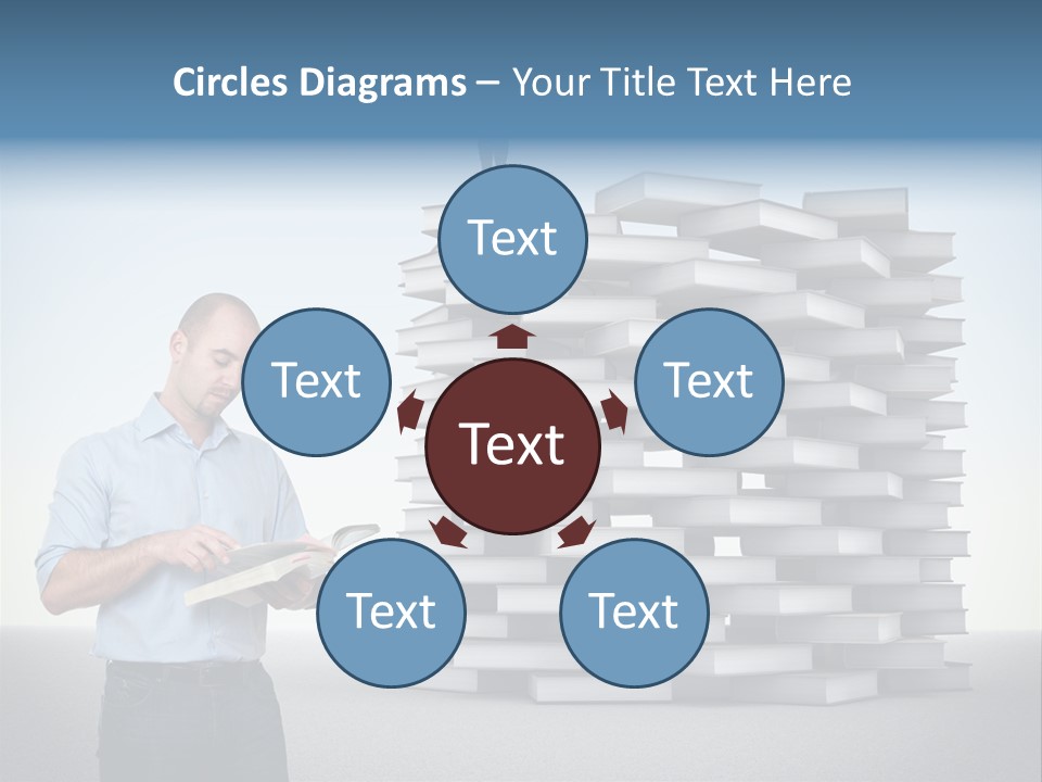 Active Success Illustration PowerPoint Template