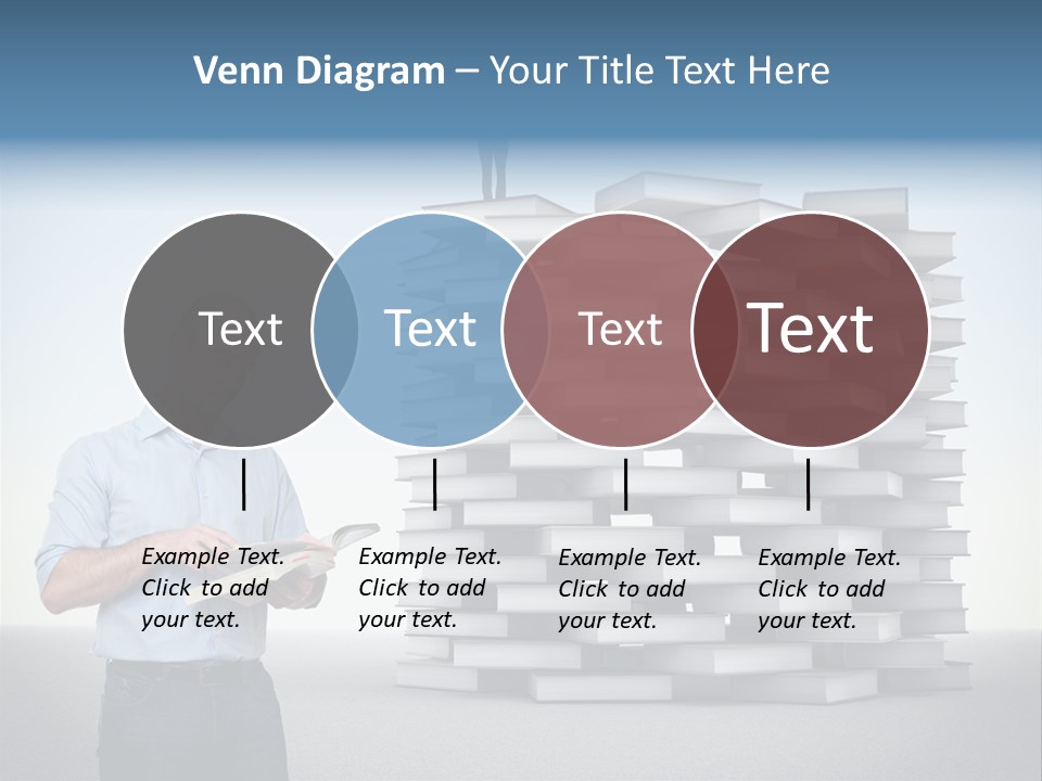 Active Success Illustration PowerPoint Template