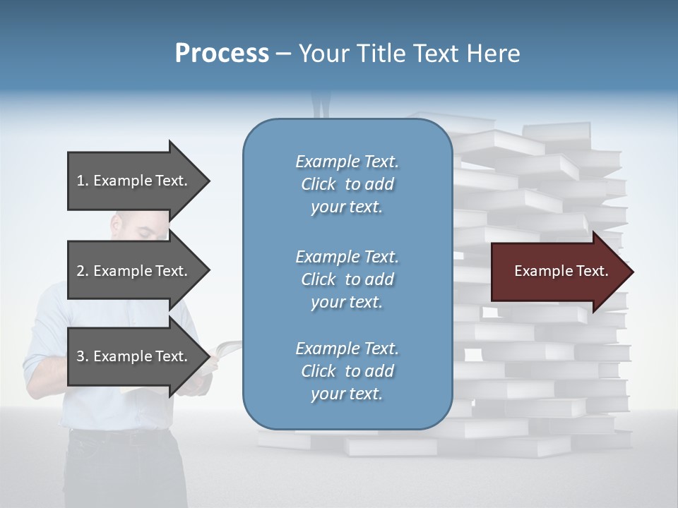 Active Success Illustration PowerPoint Template