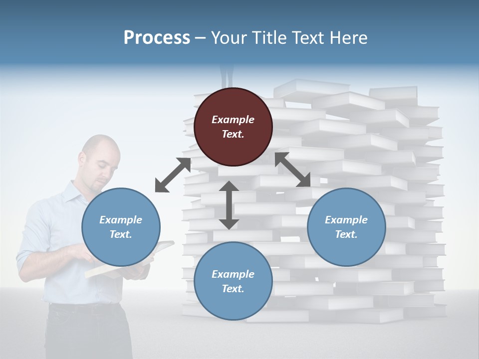 Active Success Illustration PowerPoint Template