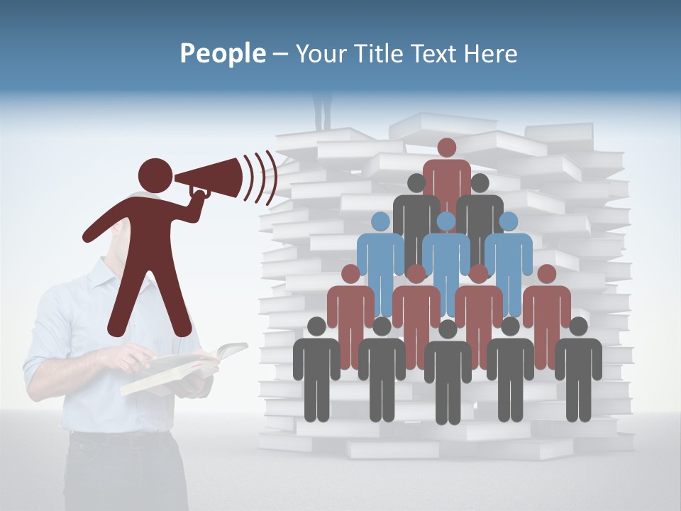 Active Success Illustration PowerPoint Template