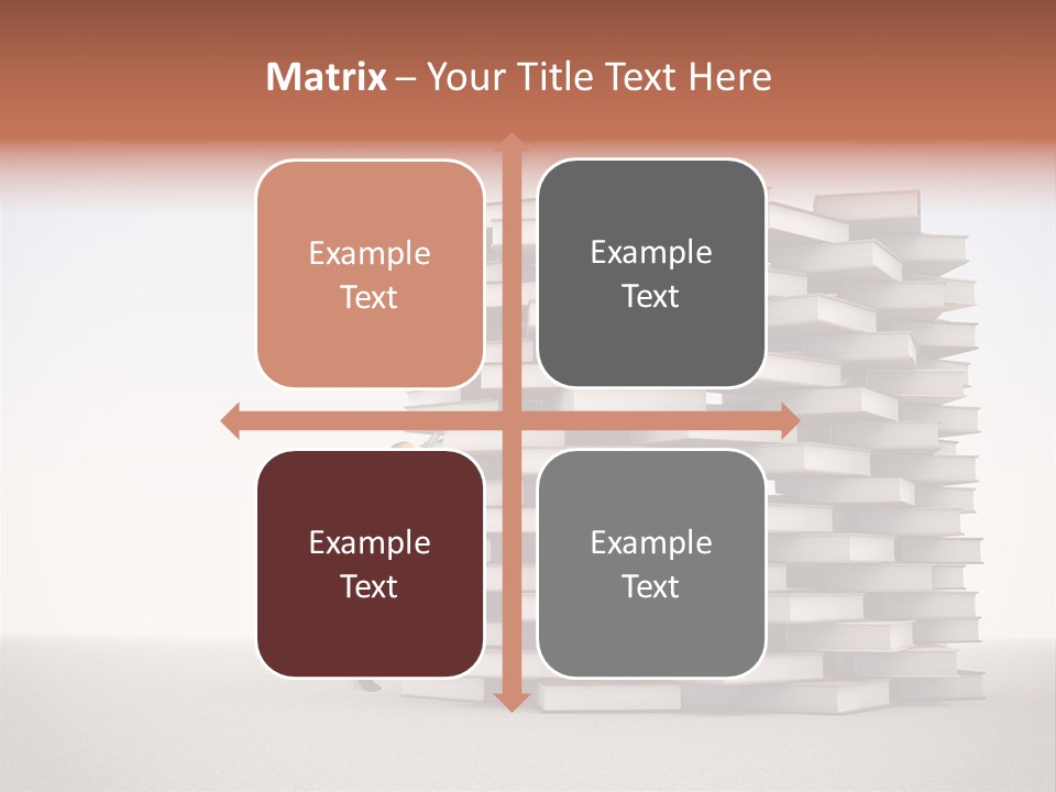 Stair Study Reading PowerPoint Template