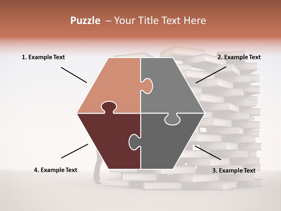 Stair Study Reading PowerPoint Template