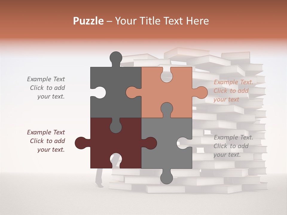 Stair Study Reading PowerPoint Template