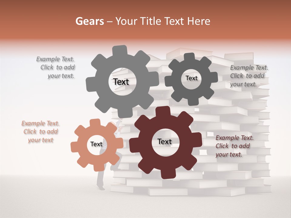 Stair Study Reading PowerPoint Template