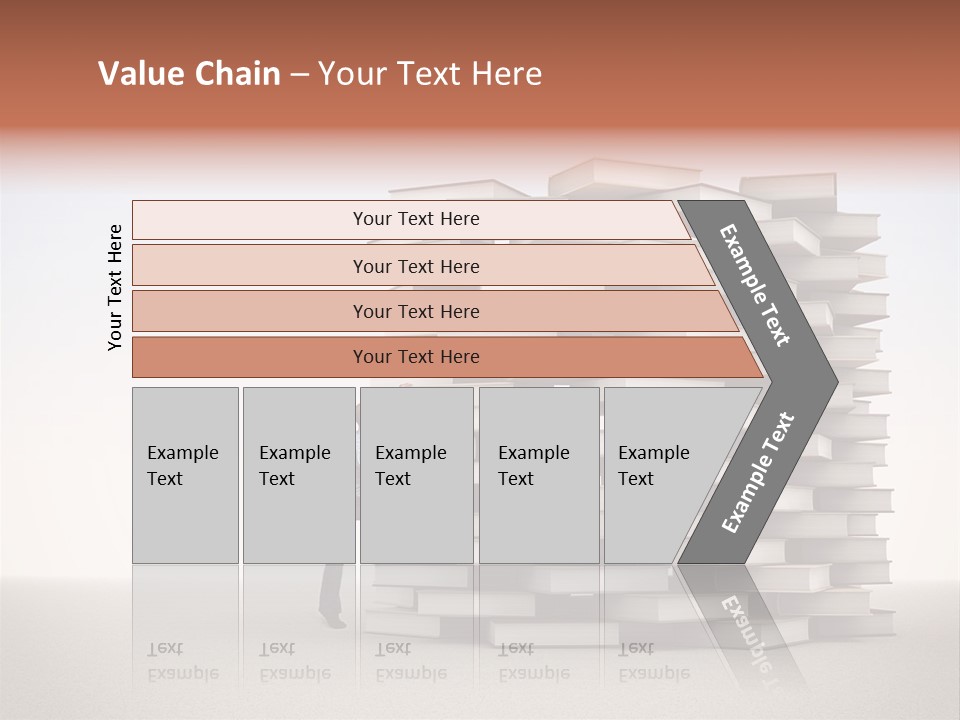 Stair Study Reading PowerPoint Template