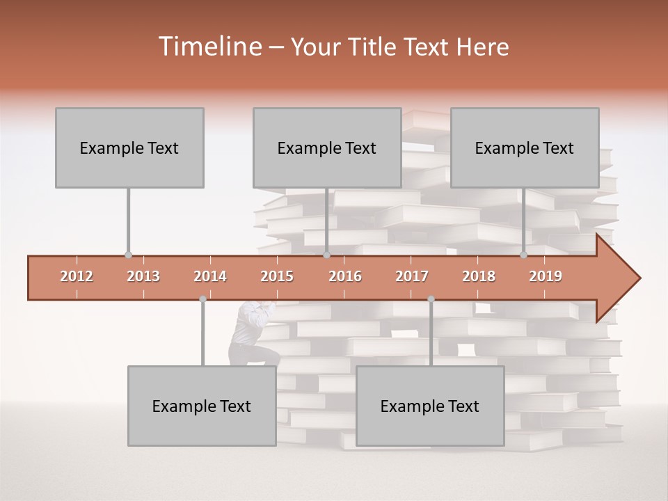 Stair Study Reading PowerPoint Template