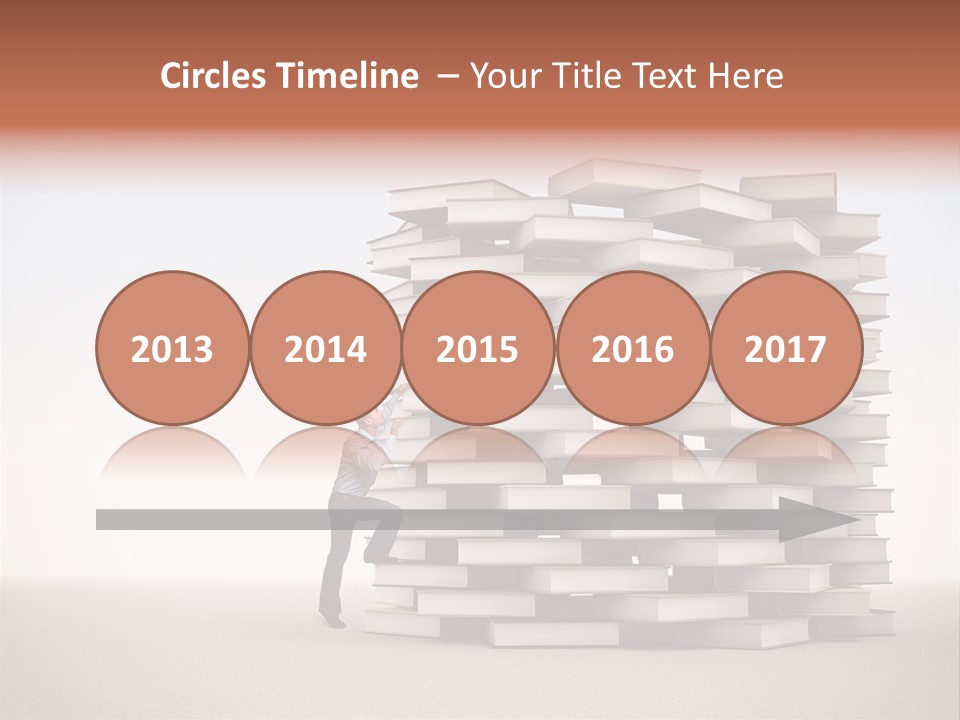 Stair Study Reading PowerPoint Template