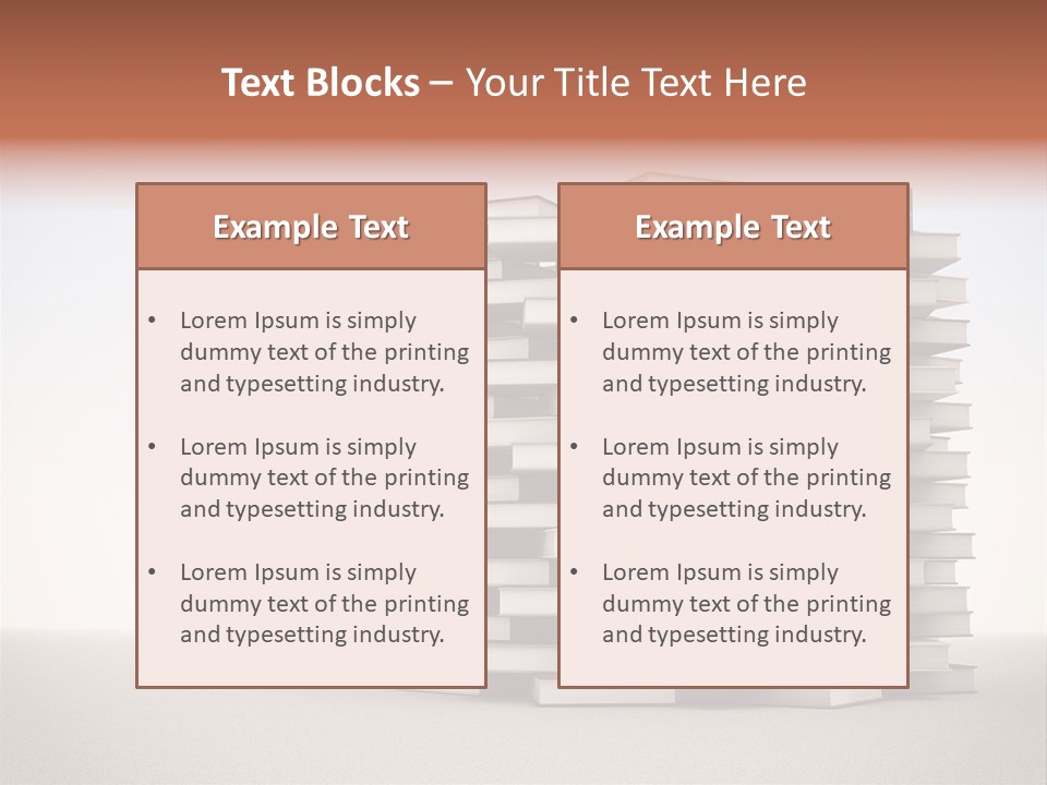 Stair Study Reading PowerPoint Template