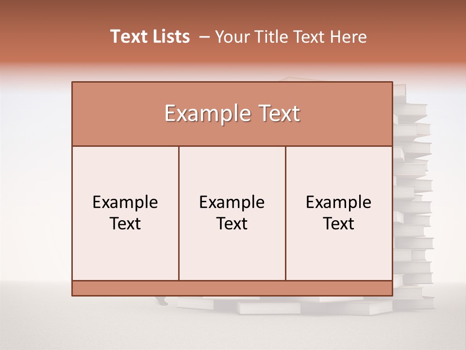 Stair Study Reading PowerPoint Template