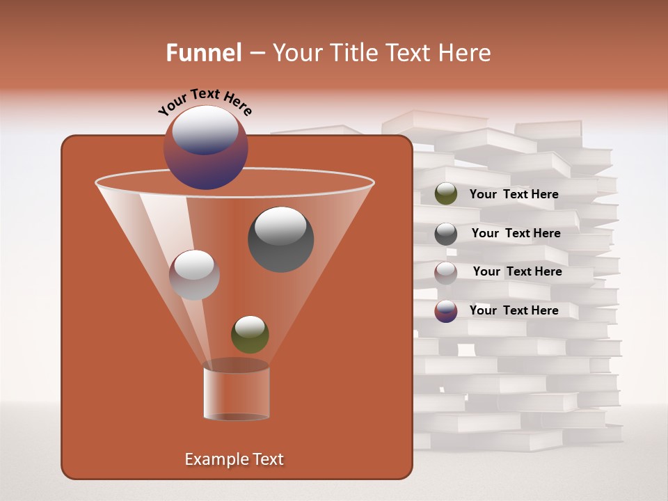 Stair Study Reading PowerPoint Template