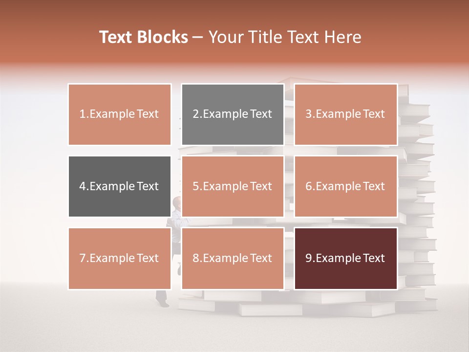 Stair Study Reading PowerPoint Template