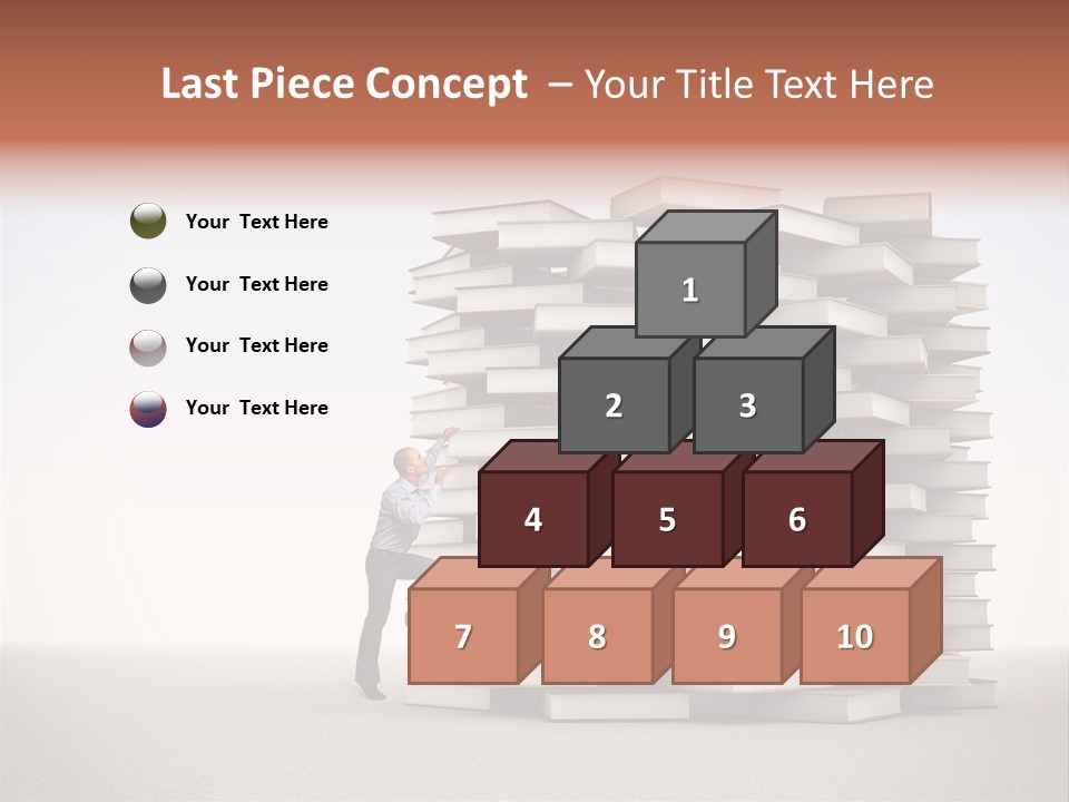 Stair Study Reading PowerPoint Template