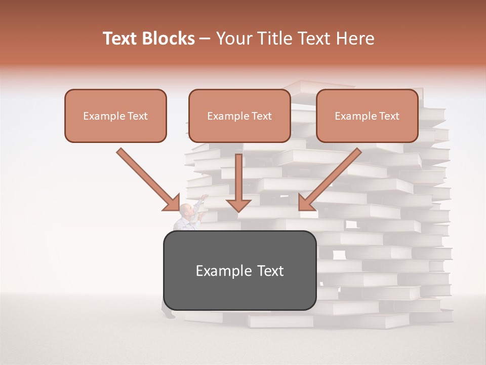 Stair Study Reading PowerPoint Template