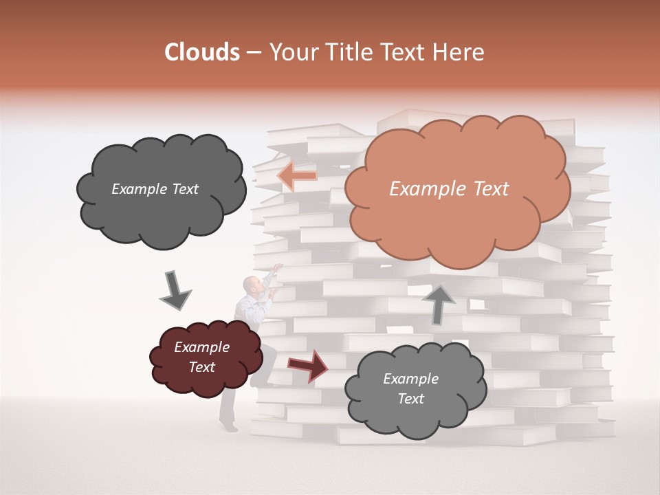 Stair Study Reading PowerPoint Template