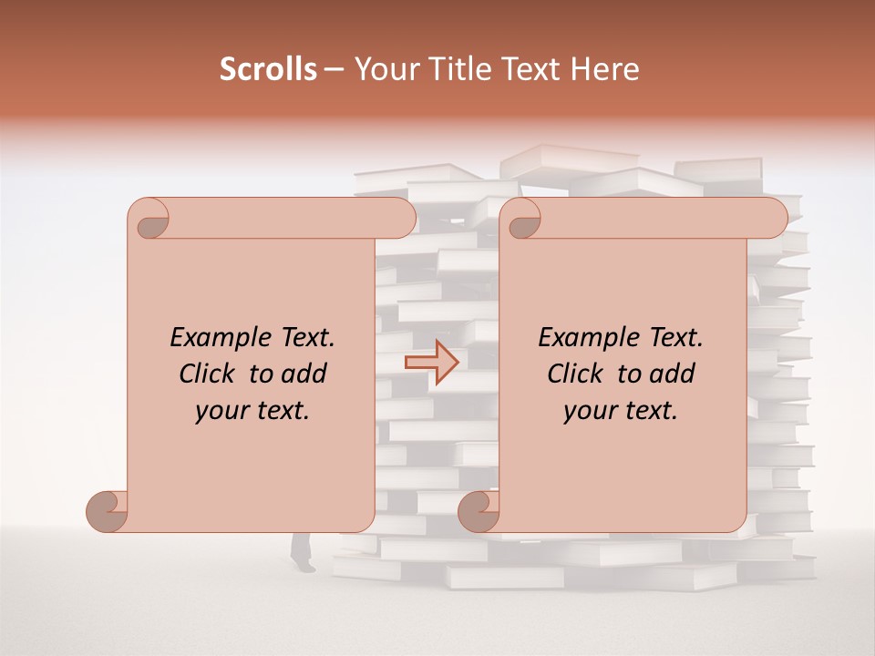 Stair Study Reading PowerPoint Template