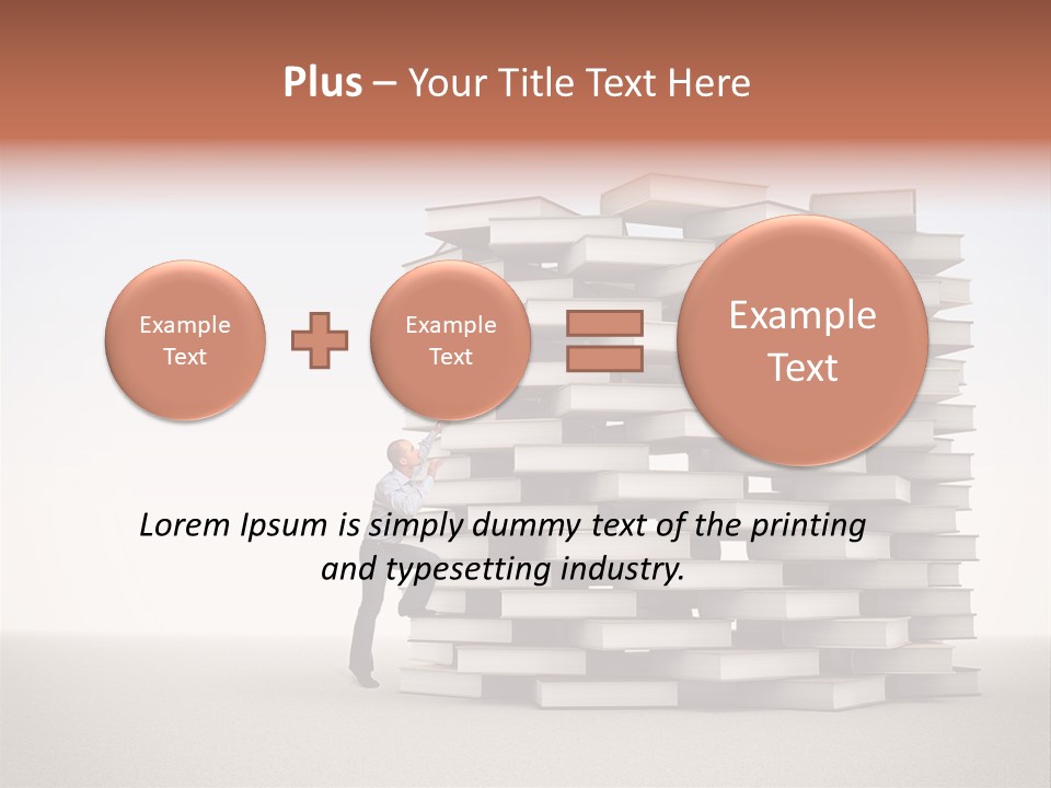 Stair Study Reading PowerPoint Template