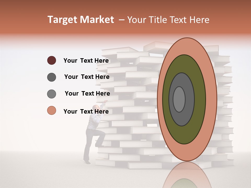 Stair Study Reading PowerPoint Template