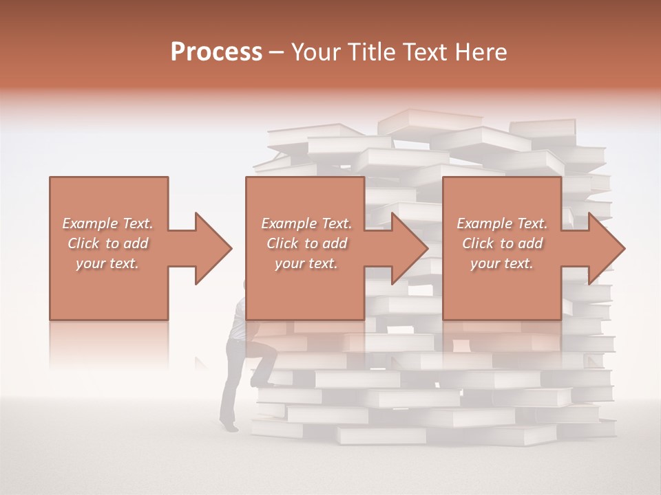 Stair Study Reading PowerPoint Template