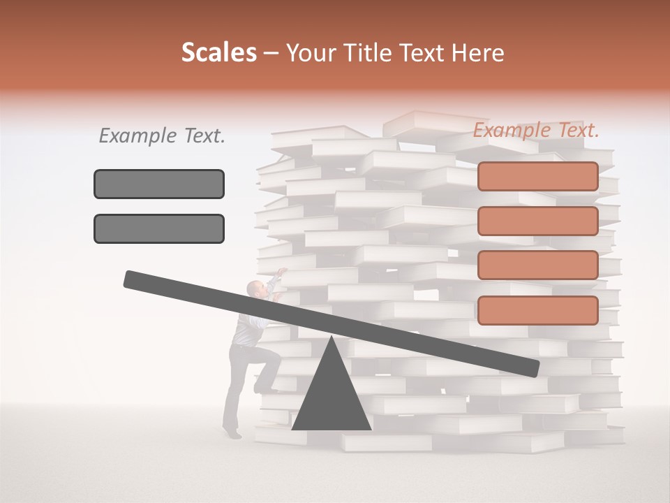 Stair Study Reading PowerPoint Template