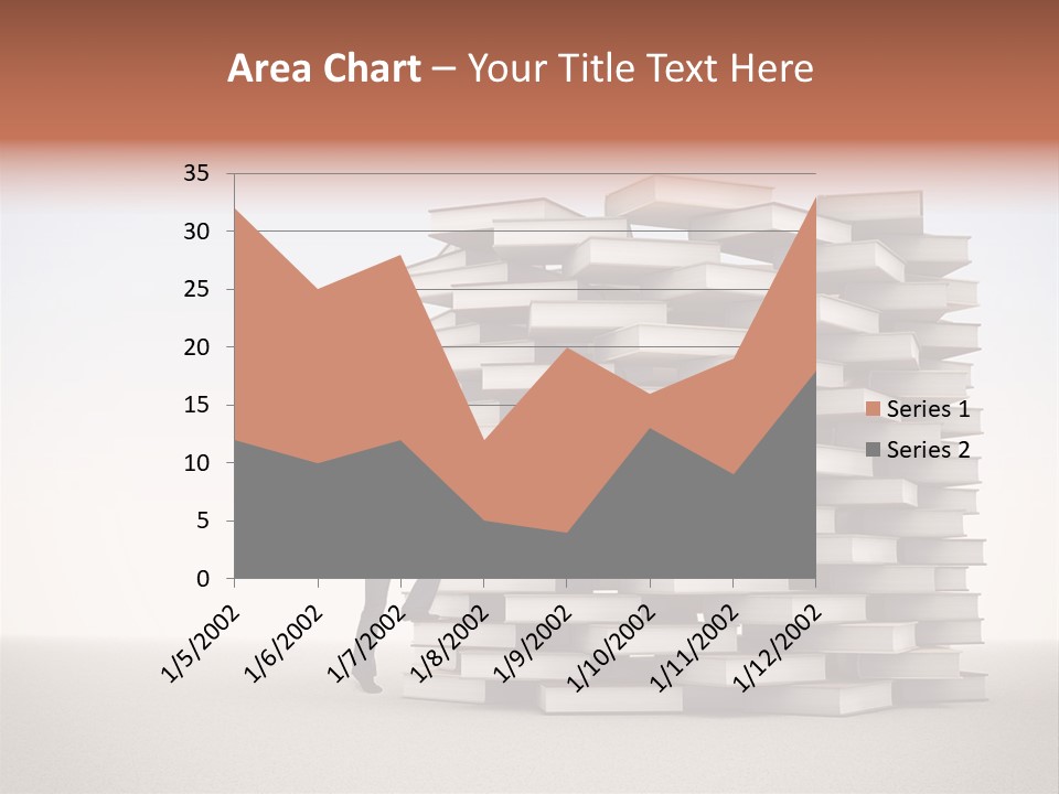 Stair Study Reading PowerPoint Template
