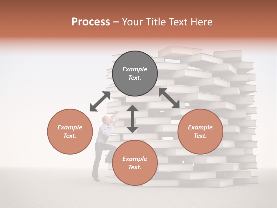 Stair Study Reading PowerPoint Template
