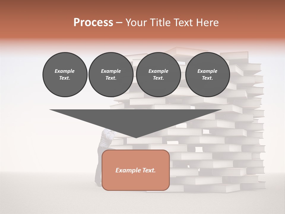 Stair Study Reading PowerPoint Template