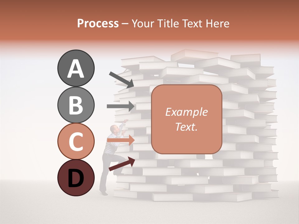 Stair Study Reading PowerPoint Template
