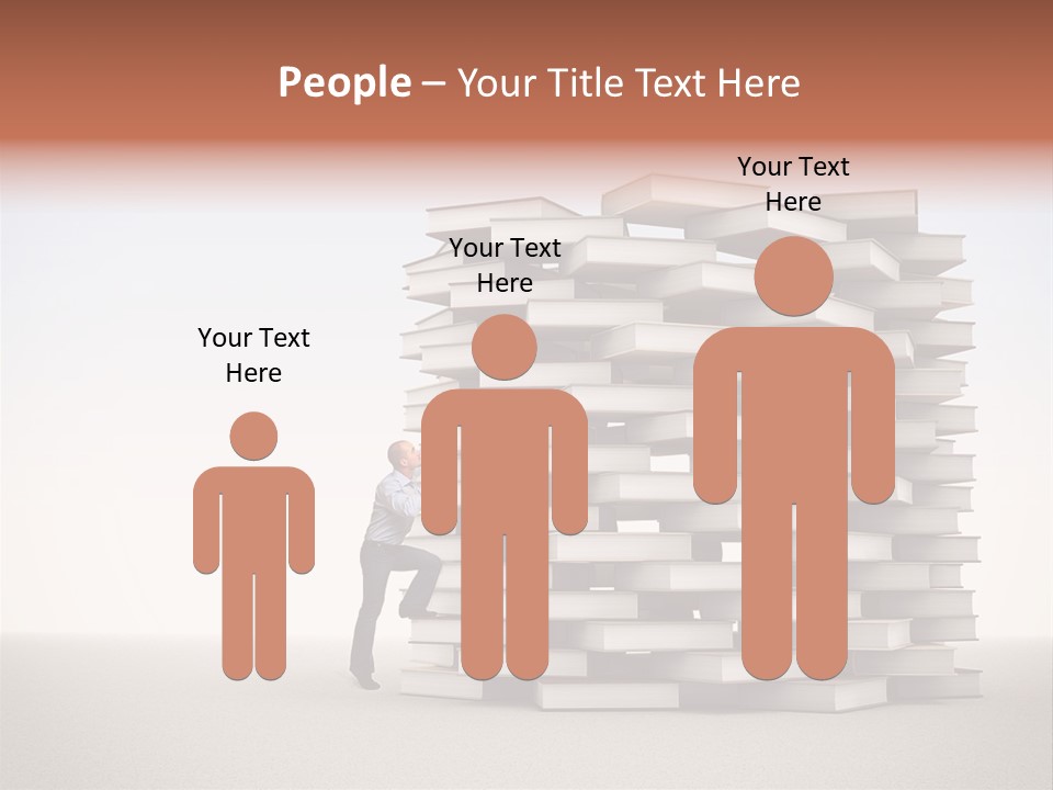 Stair Study Reading PowerPoint Template