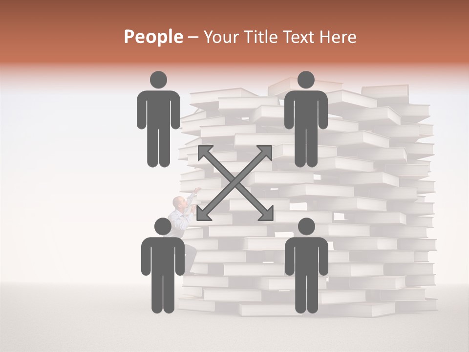 Stair Study Reading PowerPoint Template