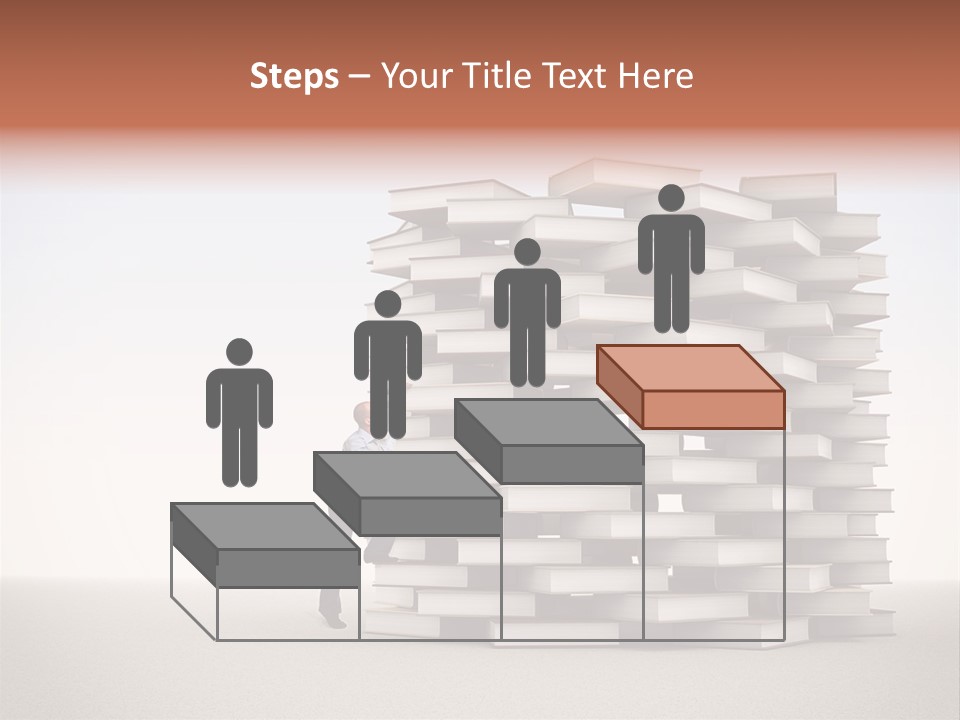 Stair Study Reading PowerPoint Template