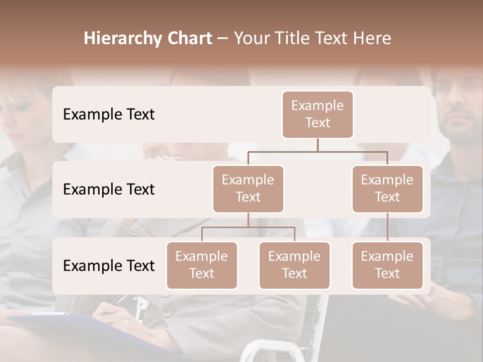 Caucasian Teamwork Absorbed PowerPoint Template