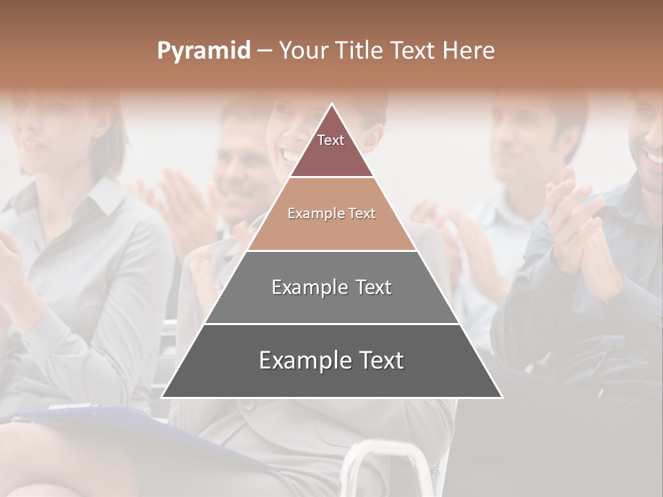 People Businesswoman Corporate PowerPoint Template