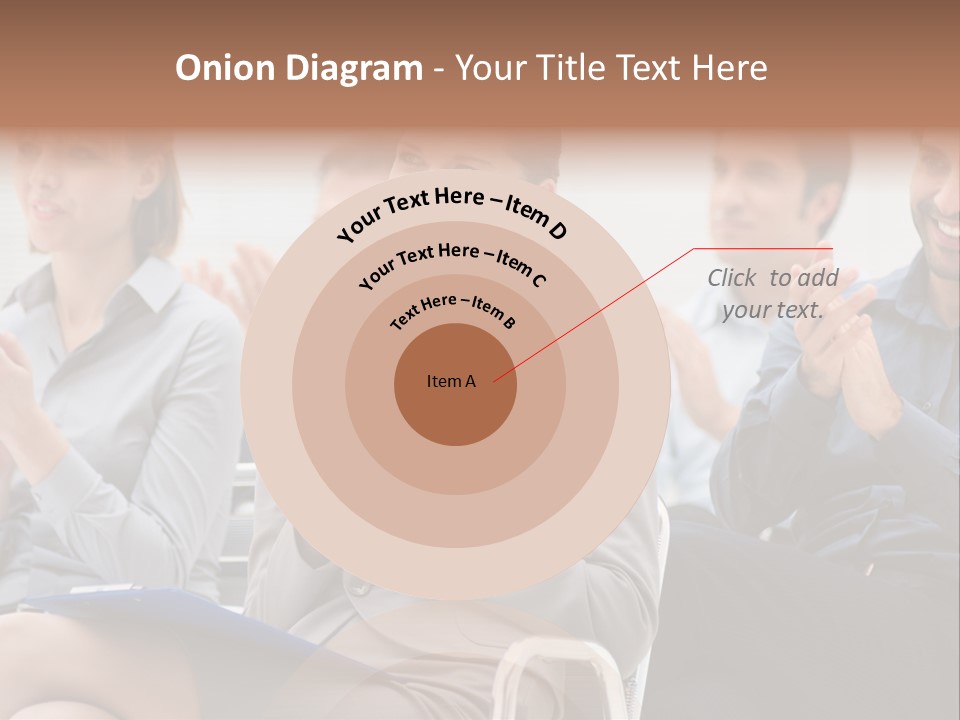 People Businesswoman Corporate PowerPoint Template